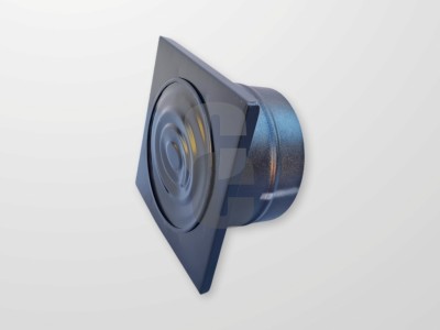 Розетка за комин ЛУКС ф150 - ЧЕРНА